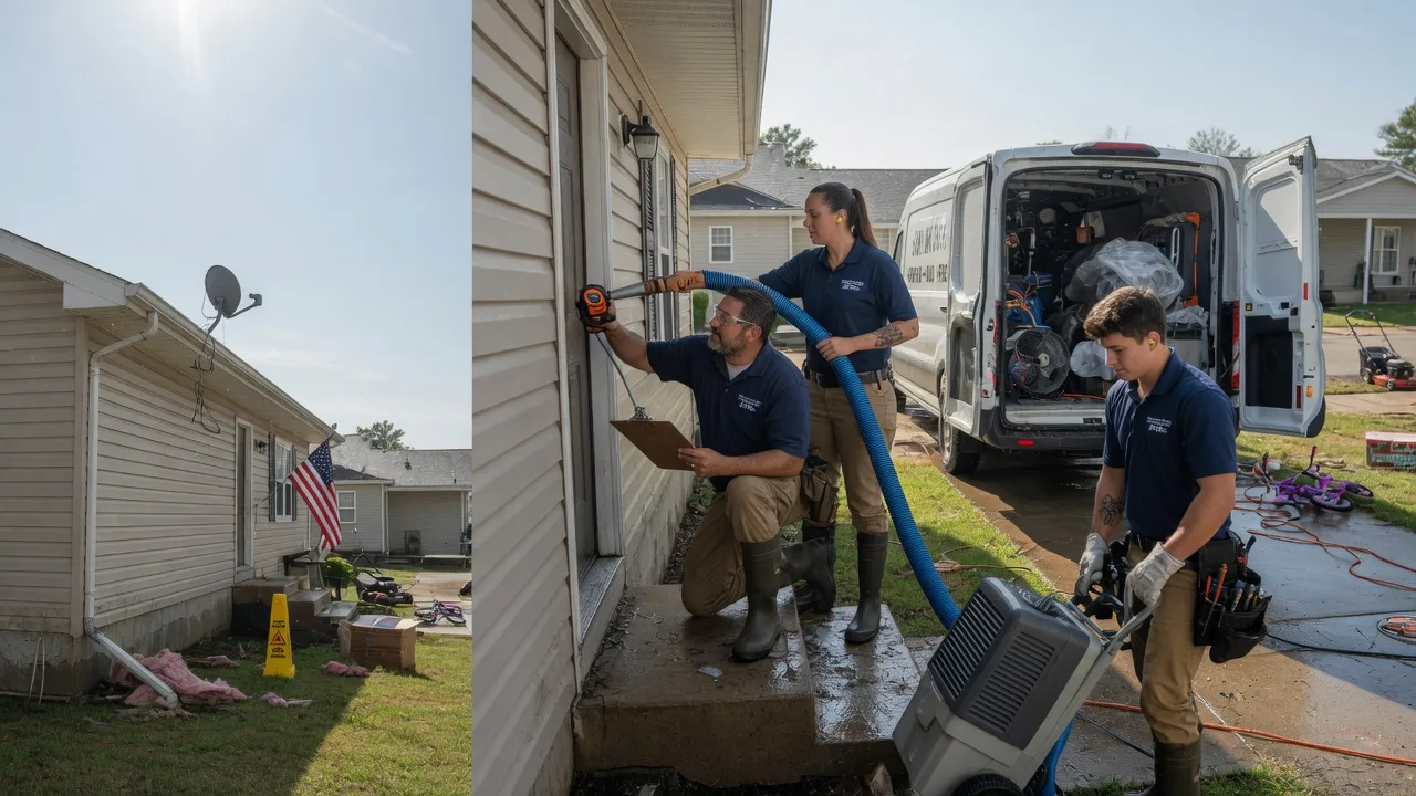 Ceiling Water Damage Restoration in Boonville, MO near me